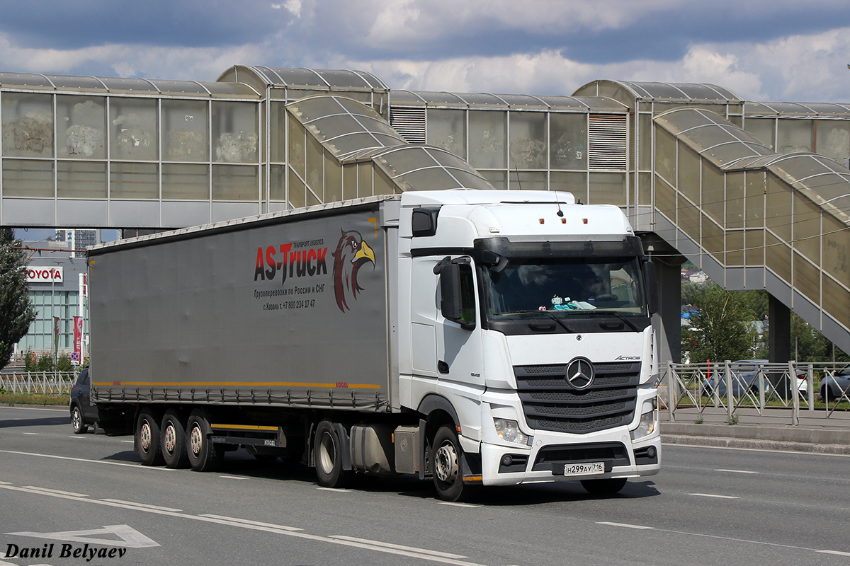 Татарстан, № Н 299 АУ 716 — Mercedes-Benz Actros '18 1845 [Z9M]