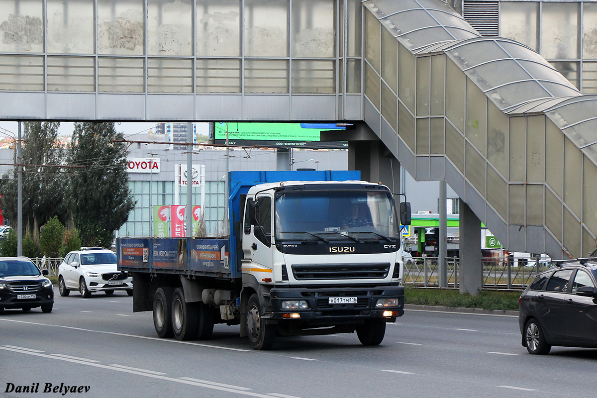 Татарстан, № Н 017 ТМ 116 — Isuzu Giga CYZ