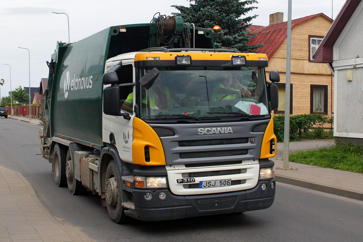 Литва, № JSJ 506 — Scania ('2004) P310