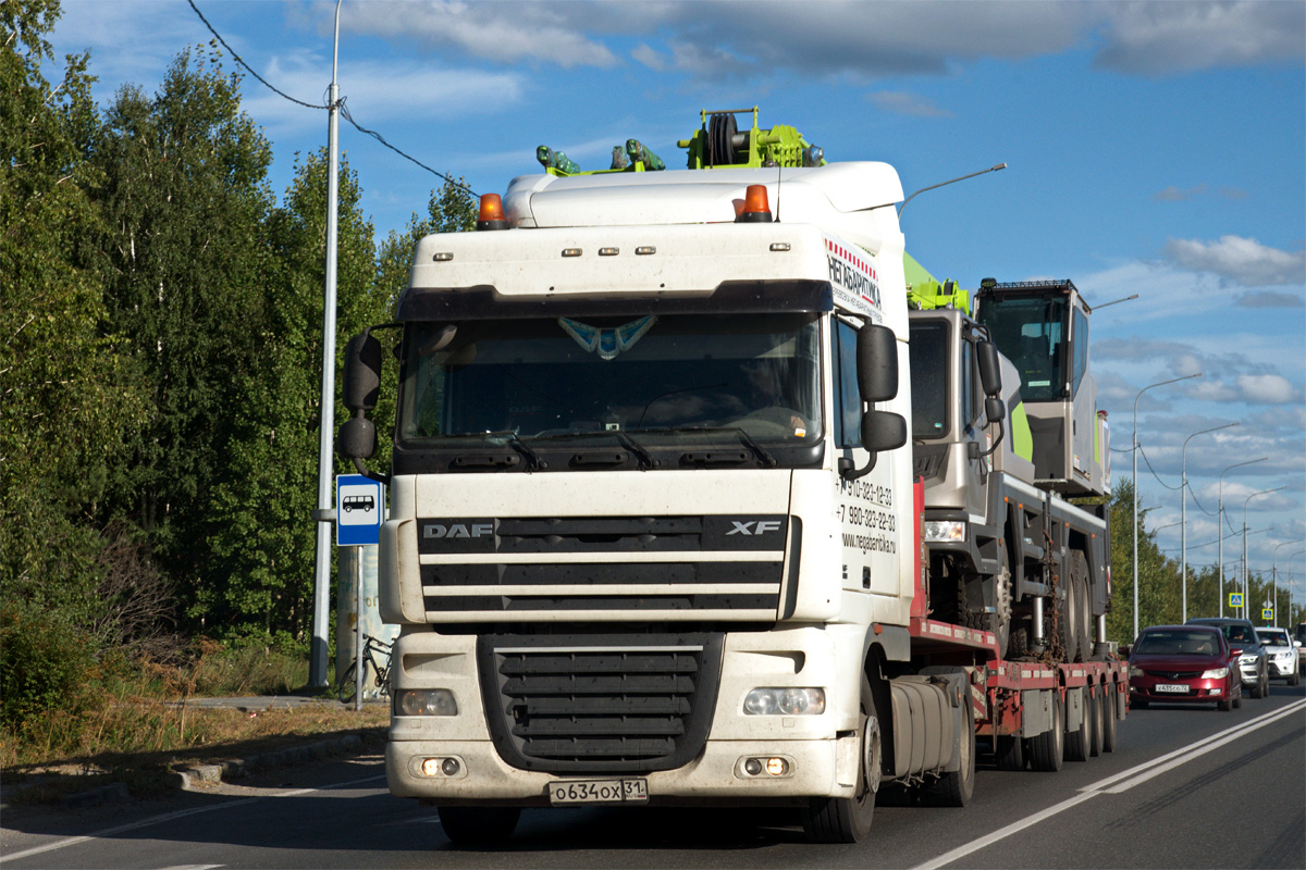 Белгородская область, № О 634 ОХ 31 — DAF XF105 FT