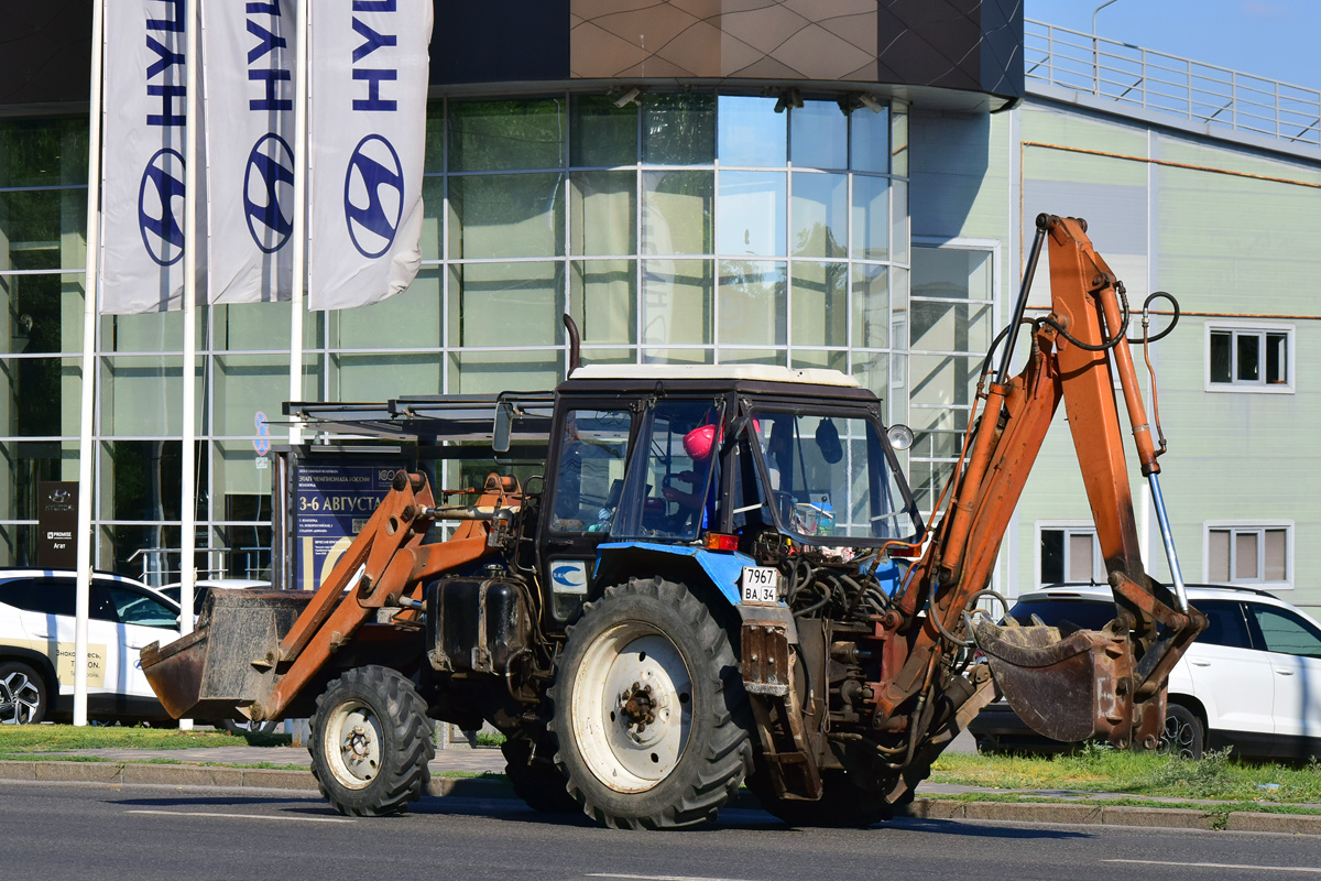 Волгоградская область, № 7967 ВА 34 — Беларус-82.1