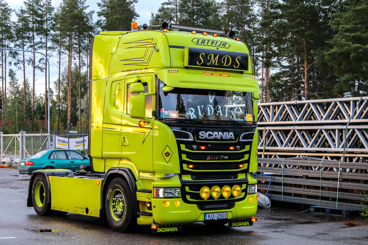 Латвия, № KU-2900 — Scania ('2013) R500