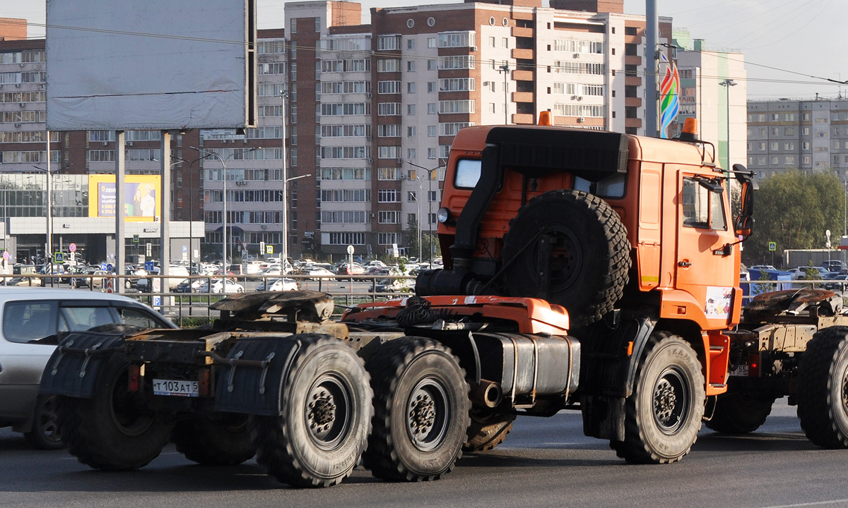 Омская область, № Т 103 АТ 55 — КамАЗ-44108-RF [44108F-R]