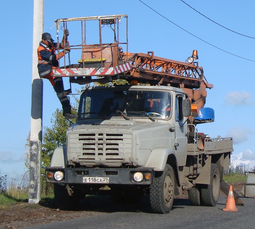 Архангельская область, № Е 118 СА 29 — ЗИЛ-433362