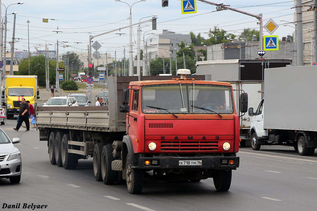 Татарстан, № Х 718 ТМ 16 — КамАЗ-5320