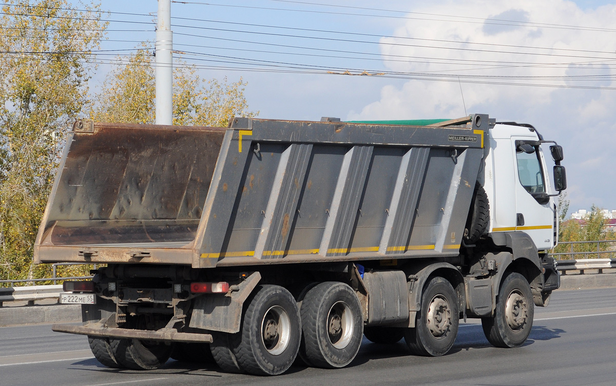 Омская область, № Р 222 МЕ 55 — Scania ('2004) P380