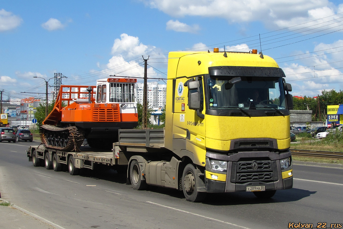 Омская область, № Х 289 МА 55 — Renault T-Series ('2013); Алтайский край — Новая спецтехника