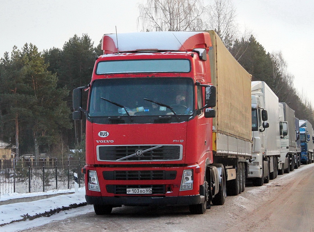 Псковская область, № Р 103 ВО 60 — Volvo ('2002) FH12.460