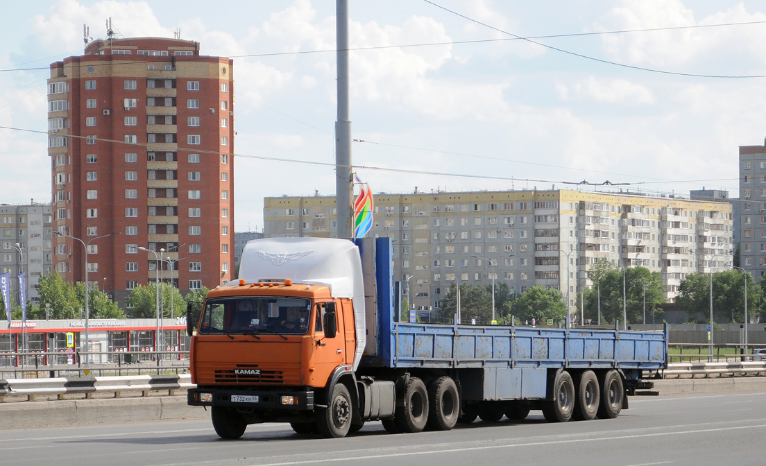 Омская область, № Т 732 КВ 55 — КамАЗ-5410