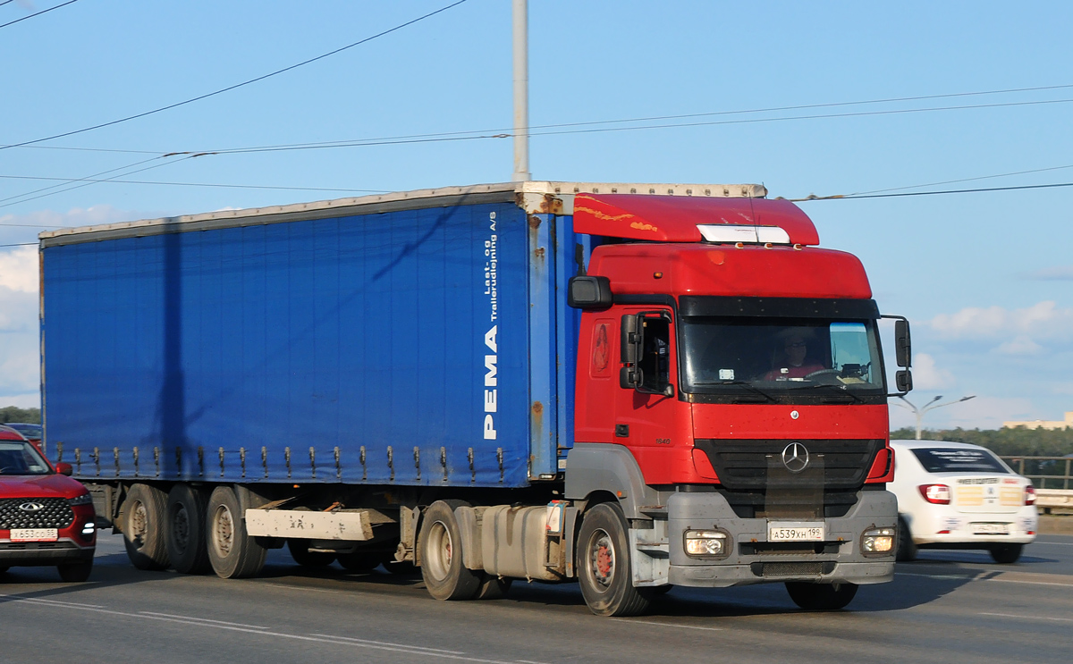 Москва, № А 539 ХН 199 — Mercedes-Benz Axor 1840