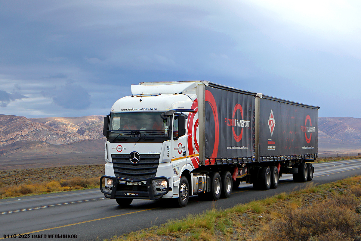 Южно-Африканская Республика, № CY 139-519 — Mercedes-Benz Actros ('2018)