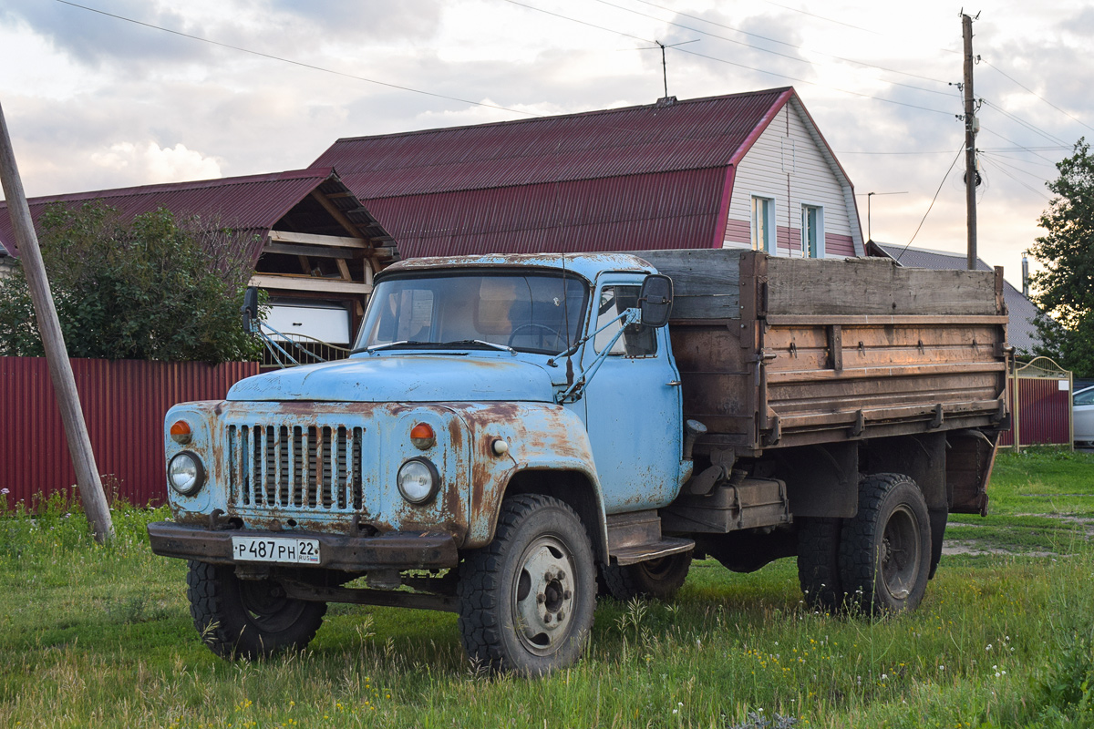 Алтайский край, № Р 487 РН 22 — ГАЗ-53-14, ГАЗ-53-14-01