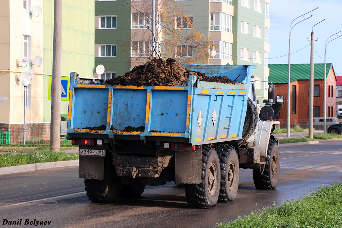 Ненецкий автономный округ, № А 319 КА 83 — Урал-55571-60