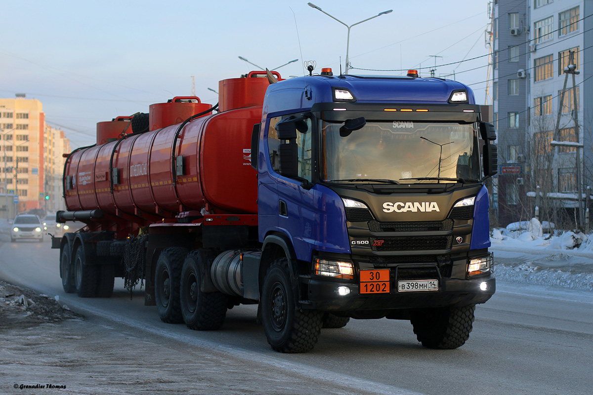 Саха (Якутия), № В 398 МН 14 — Scania ('2016) G500