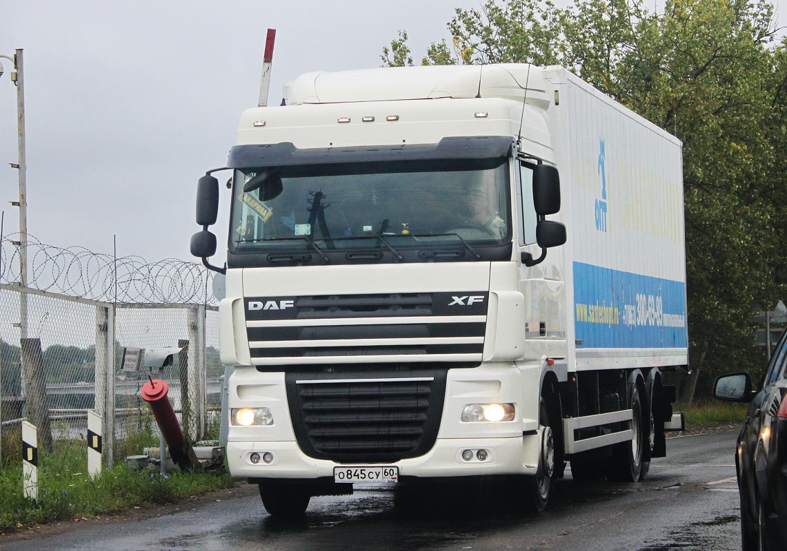 Псковская область, № О 845 СУ 60 — DAF XF105 FAR