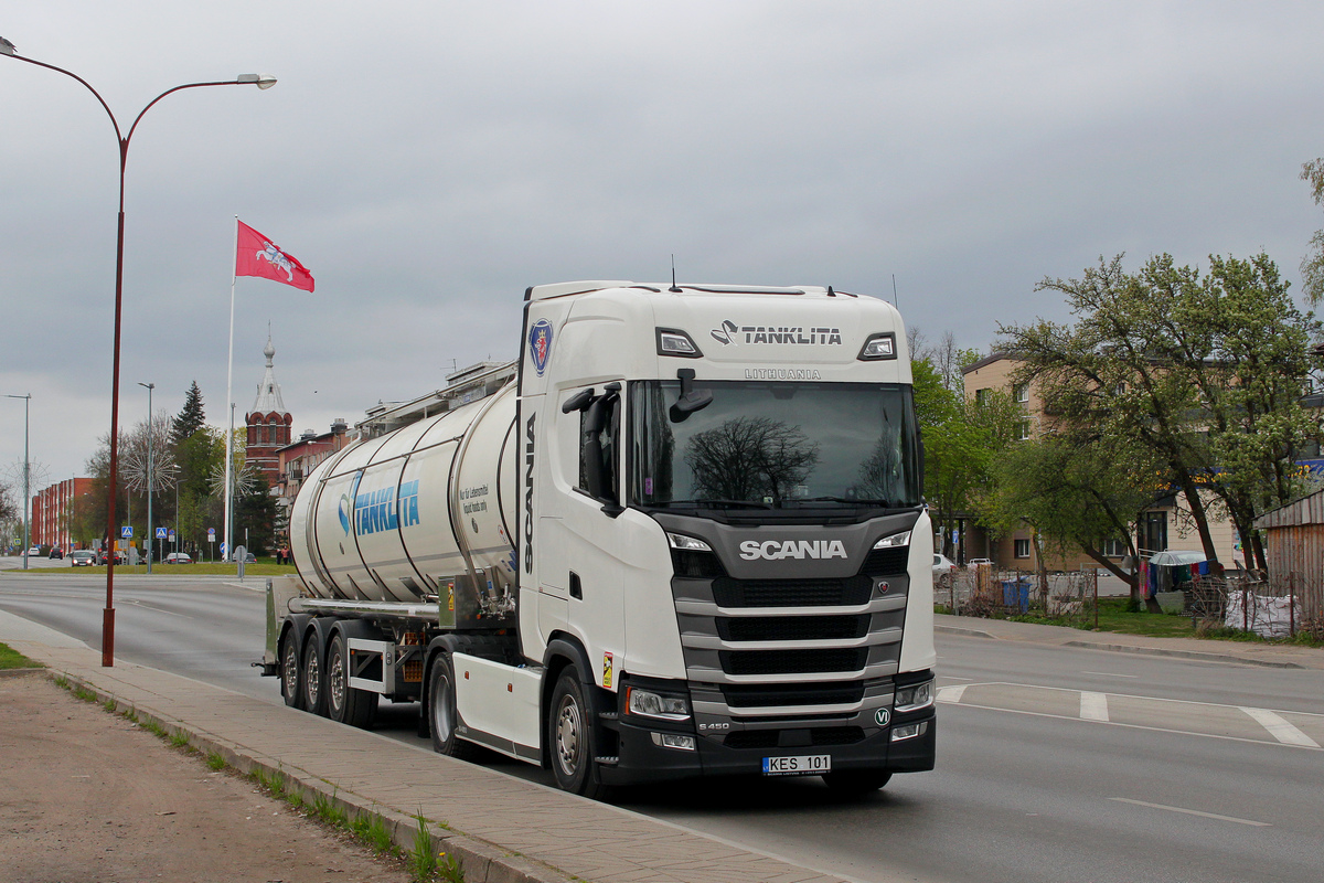 Литва, № KES 101 — Scania ('2016) S450