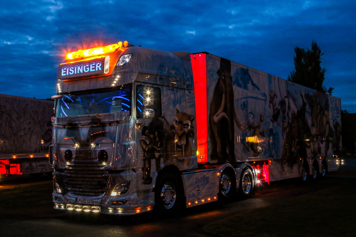 Германия, № LM-EE 123 — DAF XF Euro6 FTG