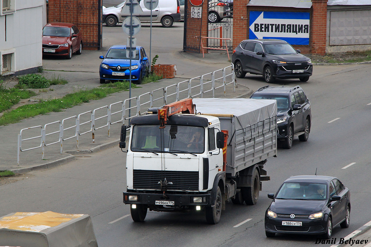 Челябинская область, № Р 496 КК 774 — МАЗ-53366