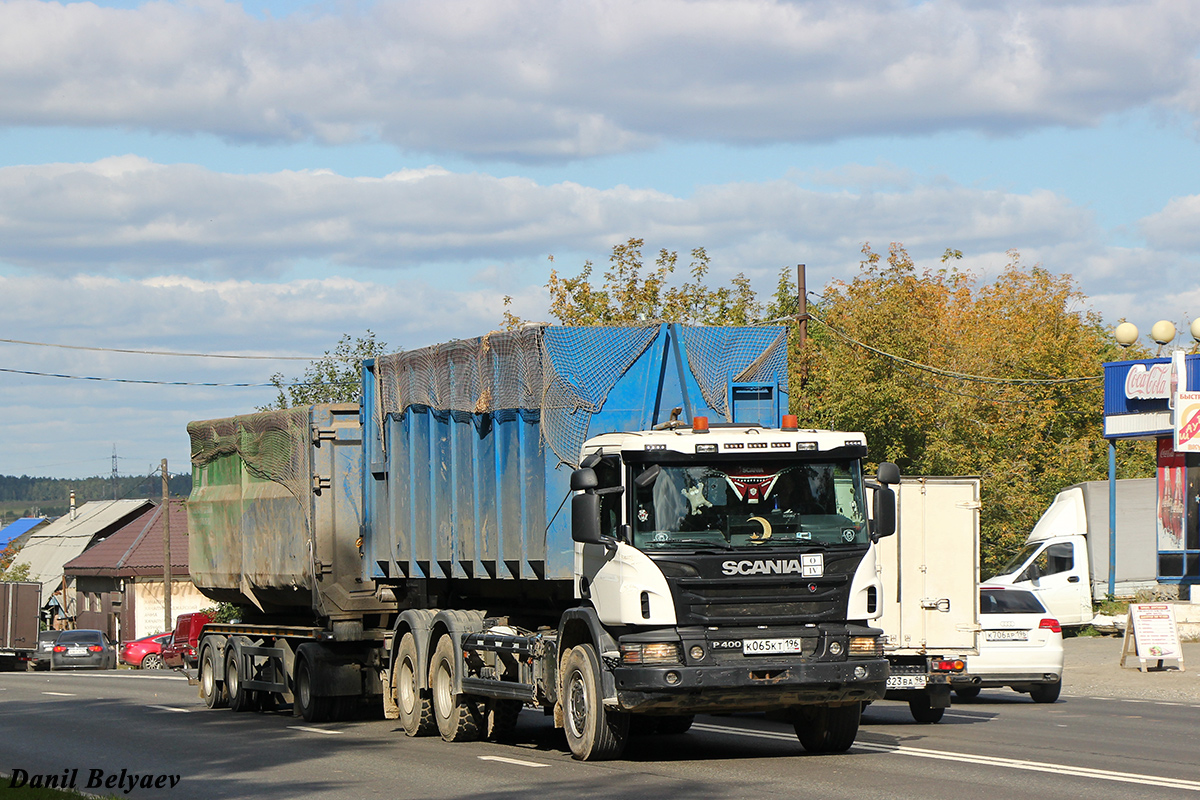 Свердловская область, № К 065 КТ 196 — Scania ('2011) P400