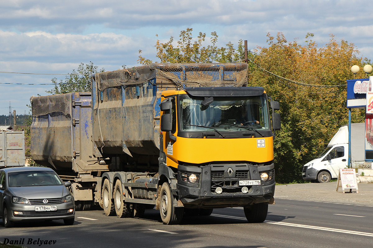 Свердловская область, № Н 738 УЕ 196 — Renault C-Series ('2013)