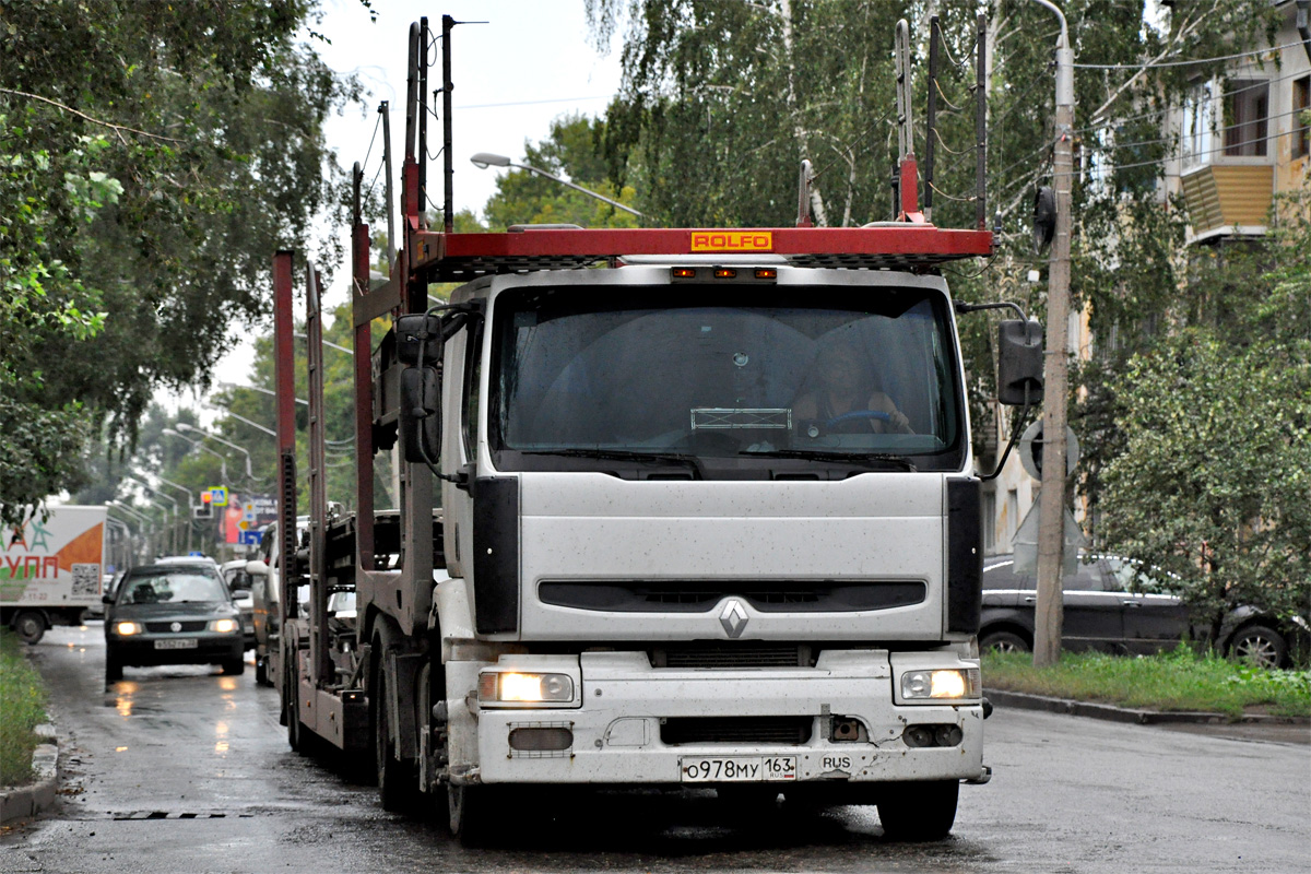 Самарская область, № О 978 МУ 163 — Renault Premium ('1996)