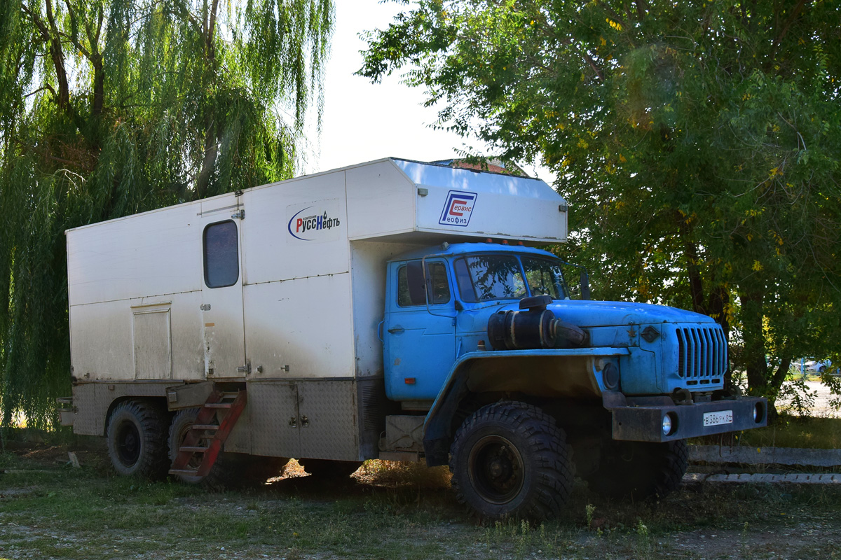 Саратовская область, № В 386 РК 64 — Урал-4320-40