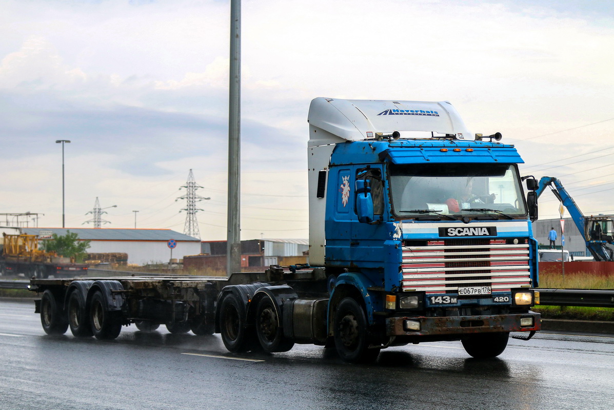 Санкт-Петербург, № Е 067 РВ 178 — Scania (II) R143M