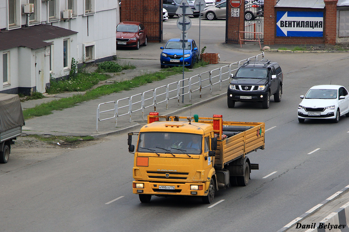 Челябинская область, № У 995 СО 174 — КамАЗ-4308-R4