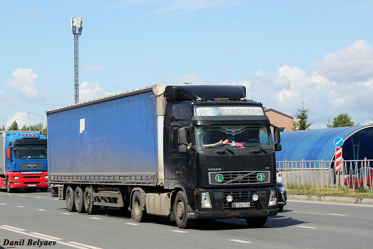 Ростовская область, № С 672 ЕО 761 — Volvo ('2002) FH12.400