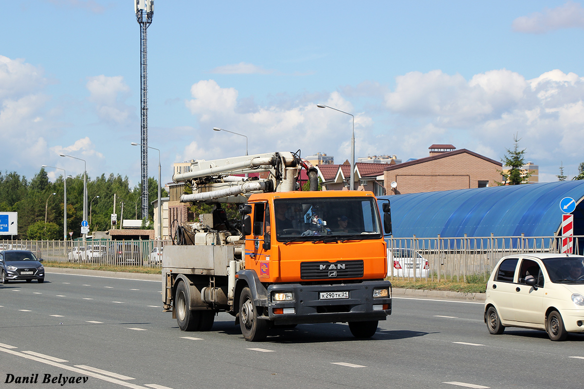 Чувашия, № К 290 ТК 21 — MAN LE (общая модель)