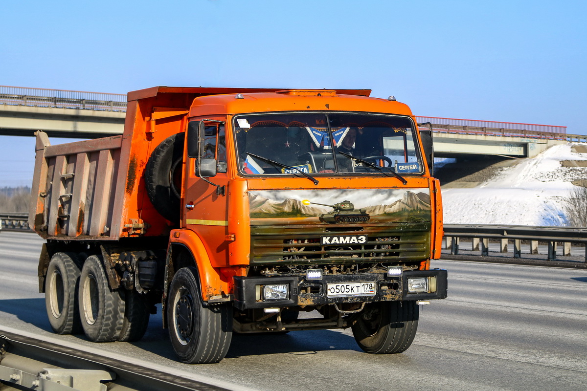 Санкт-Петербург, № О 505 КТ 178 — КамАЗ-65115-02 [65115C]