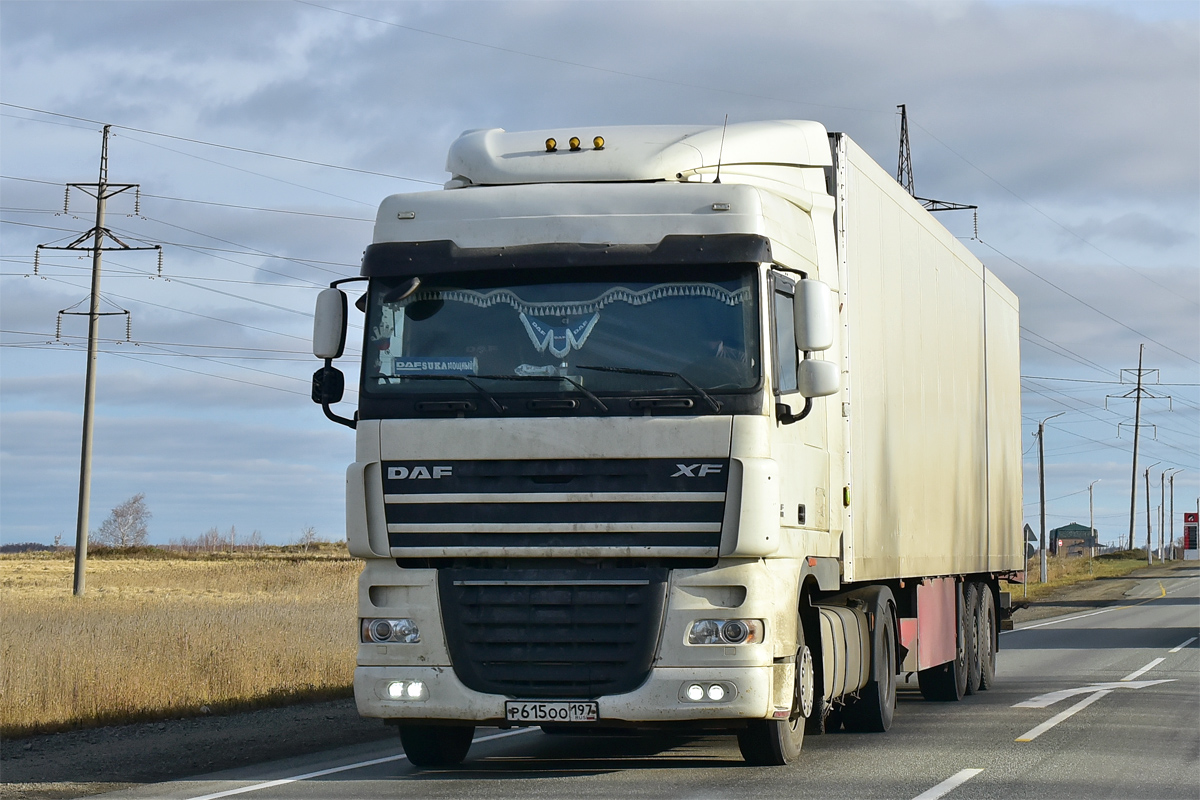 Москва, № Р 615 ОО 197 — DAF XF105 FT