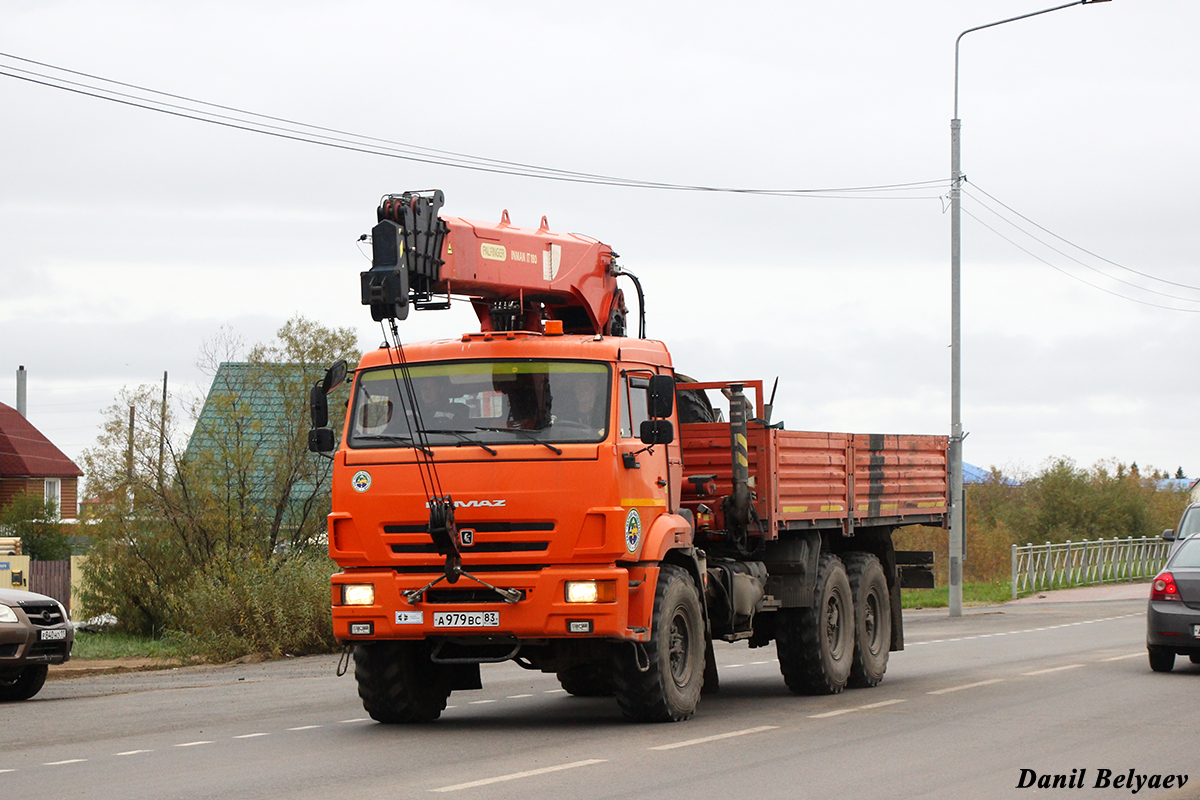 Ненецкий автономный округ, № А 979 ВС 83 — КамАЗ-43118-46