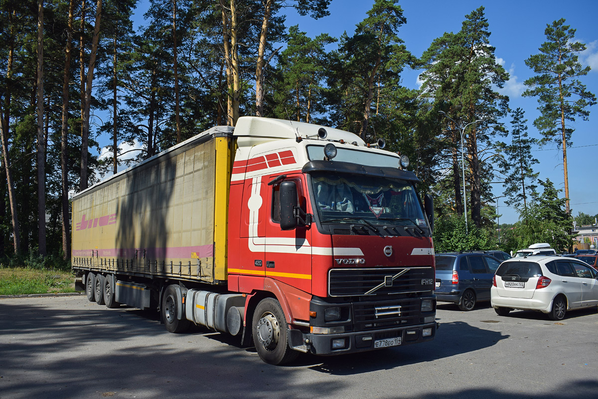 Свердловская область, № Е 778 ЕО 154 — Volvo ('1993) FH12.420