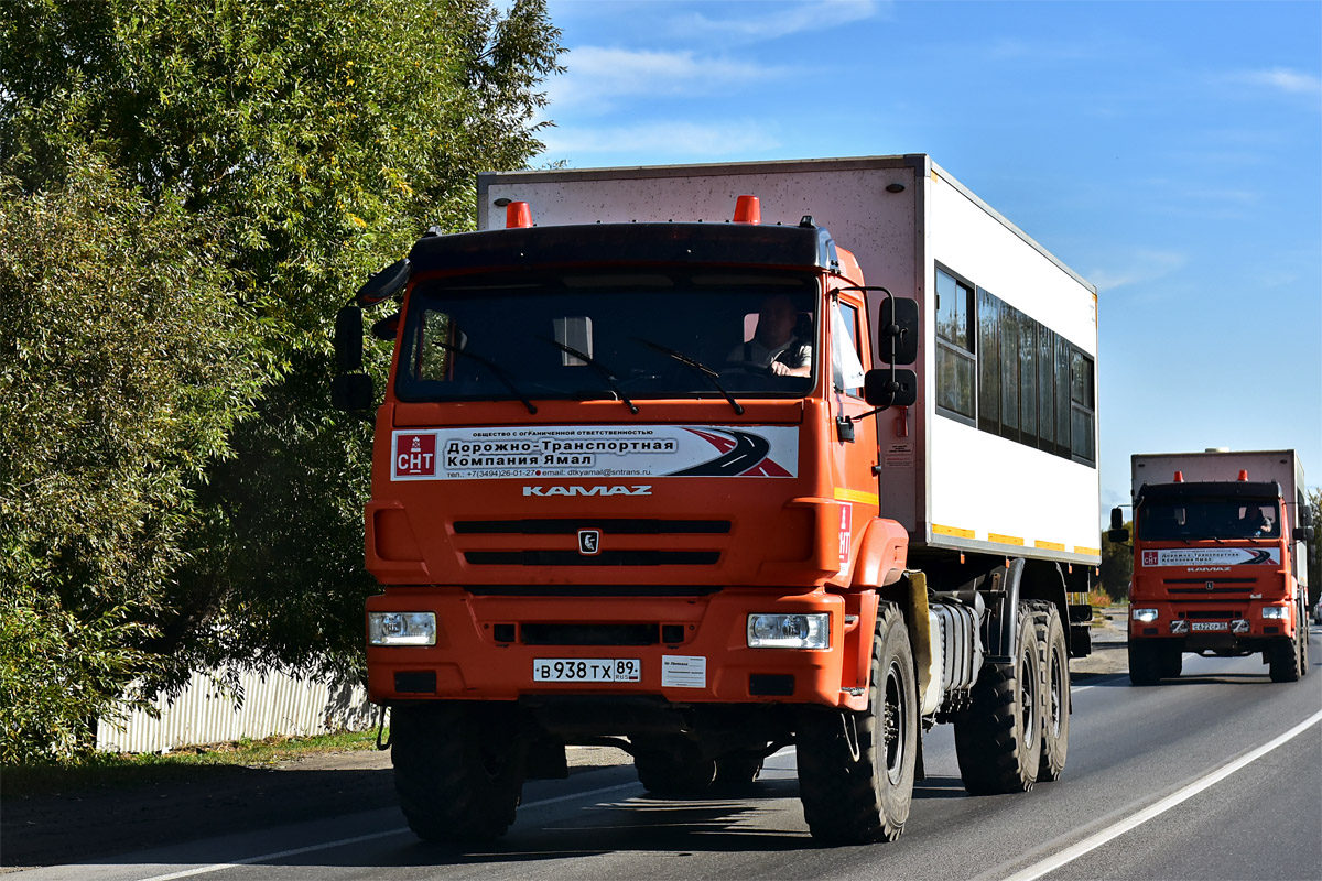 Ямало-Ненецкий автоном.округ, № В 938 ТХ 89 — КамАЗ-43118 (общая модель)