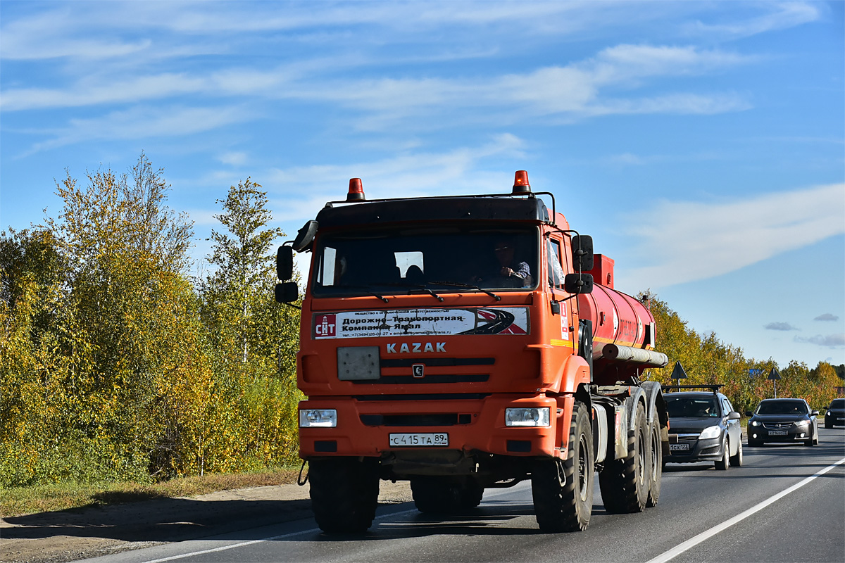 Ямало-Ненецкий автоном.округ, № С 415 ТА 89 — КамАЗ-43118 (общая модель)