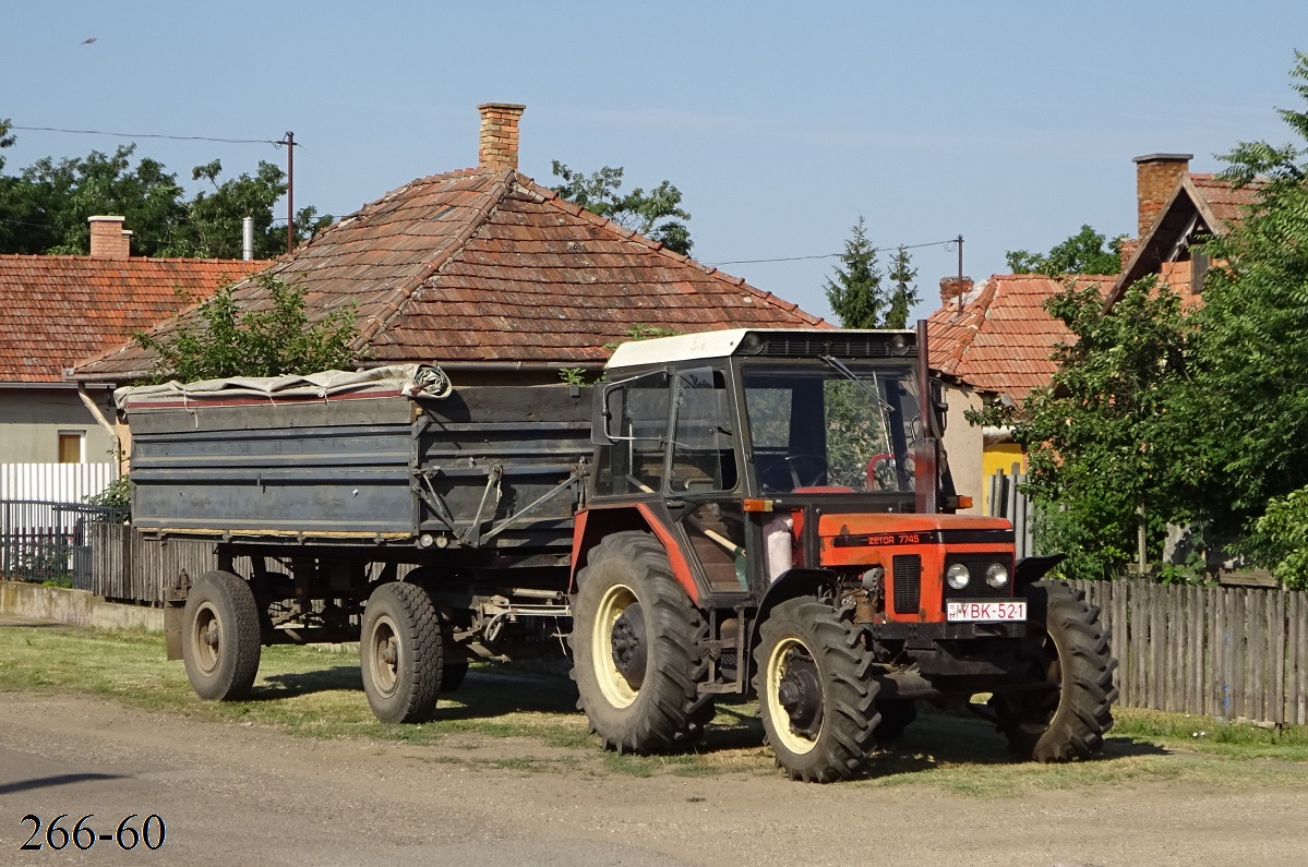 Венгрия, № YBK-521 — Zetor 7745