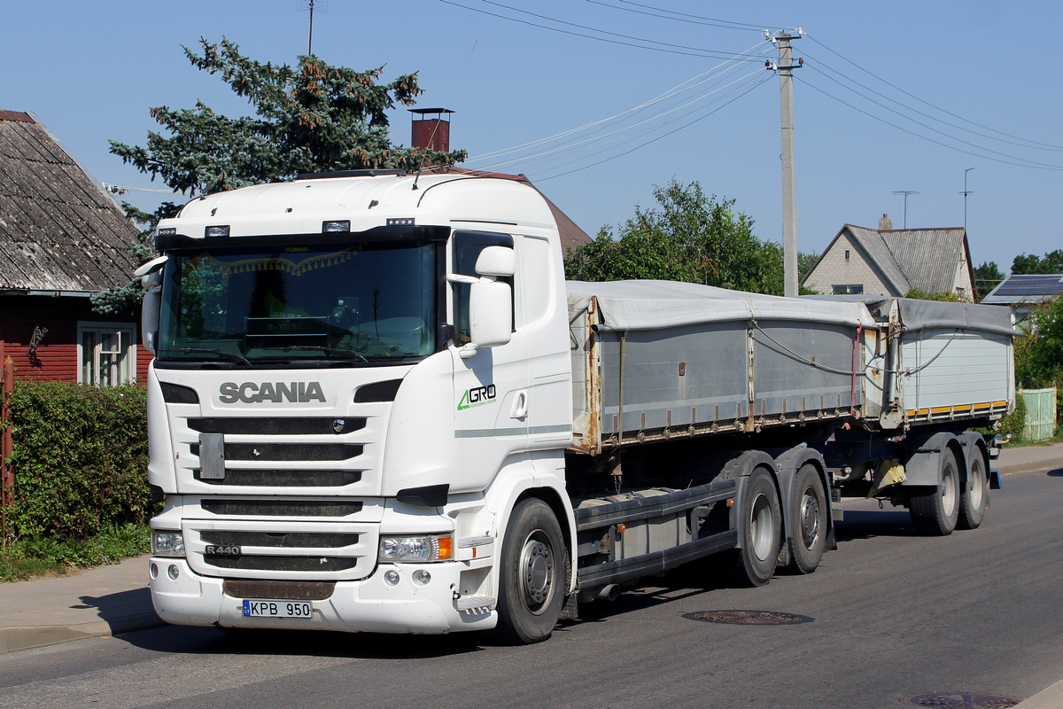 Литва, № KPB 950 — Scania ('2013) R440