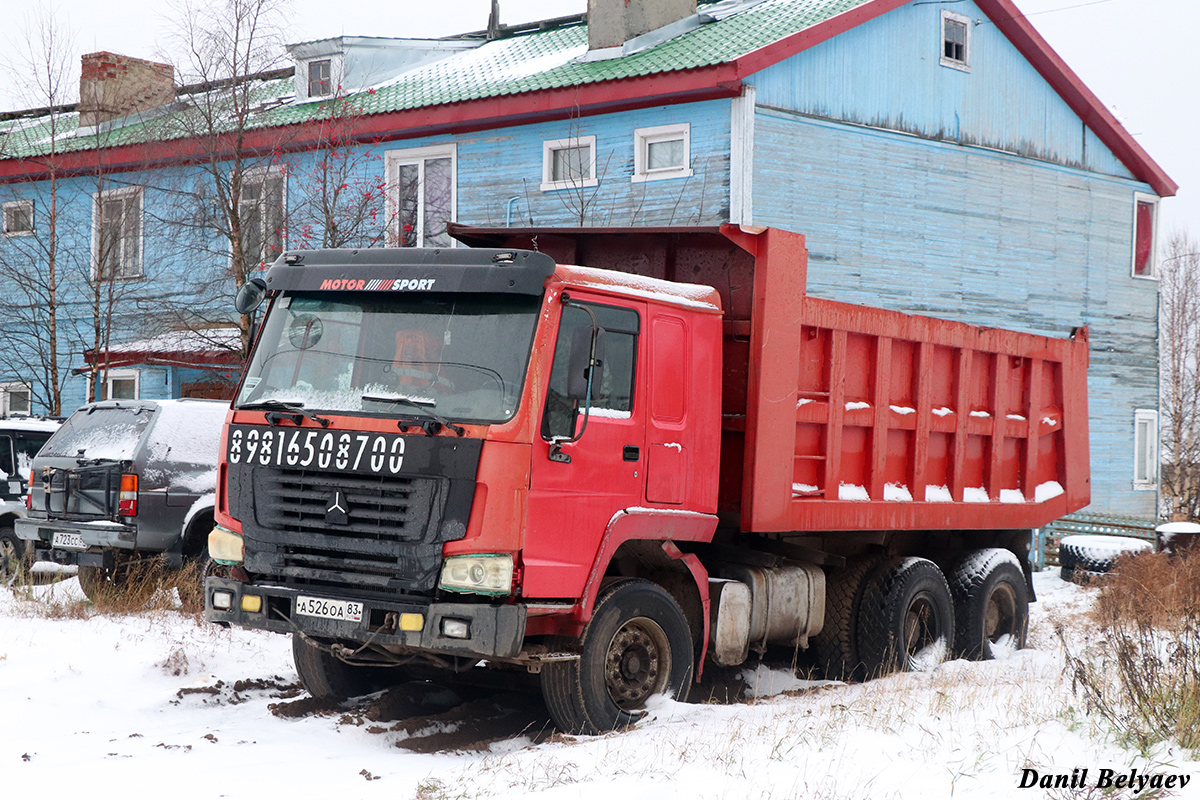 Ненецкий автономный округ, № А 526 ОА 83 — Howo HW ZZ3327