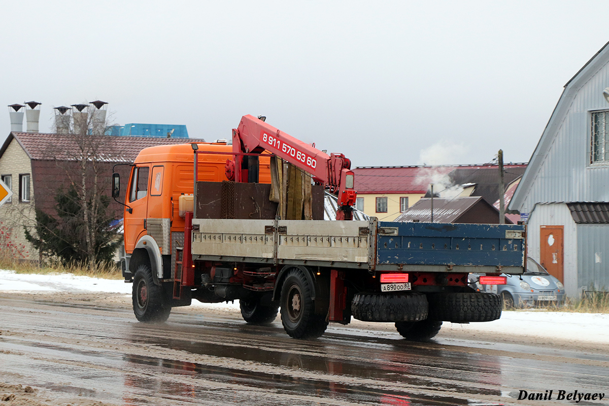 Ненецкий автономный округ, № А 890 ОО 83 — Mercedes-Benz SK 1722