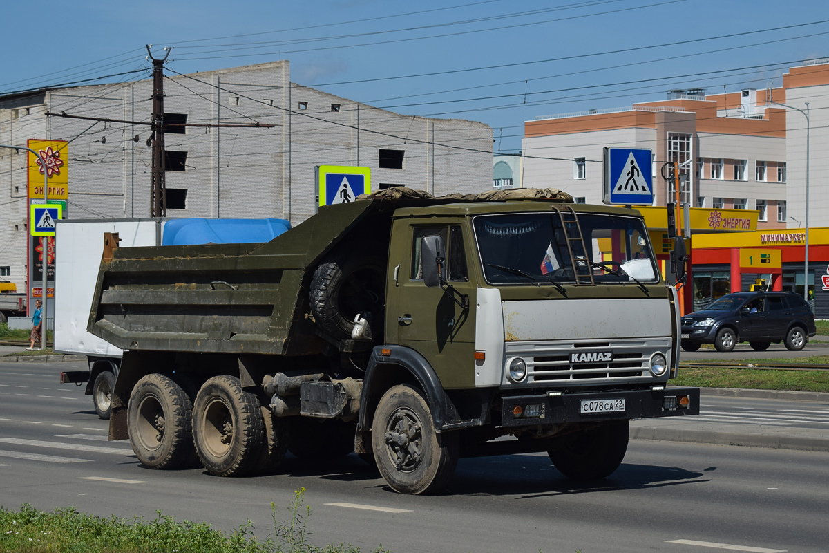 Алтайский край, № С 078 СА 22 — КамАЗ-55111 [551110]