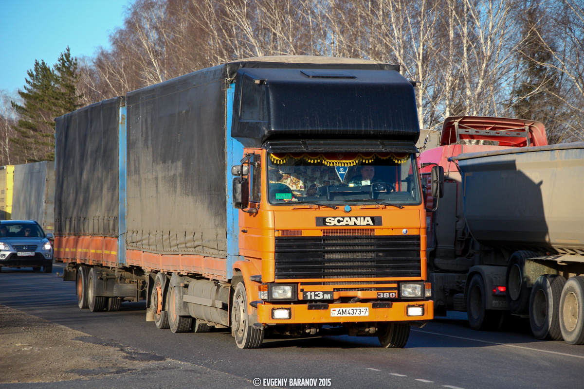 Минск, № AM 4373-7 — Scania (II) R113M