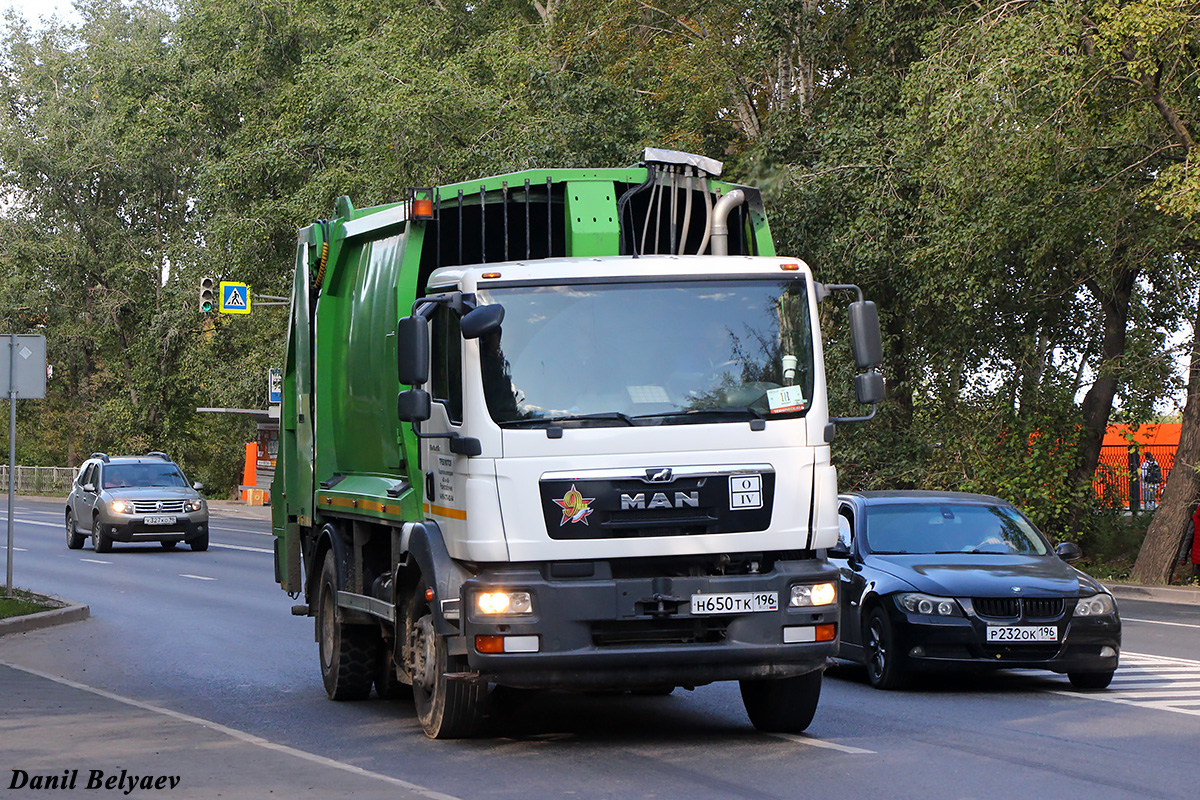 Свердловская область, № Н 650 ТК 196 — MAN TGM 18.250