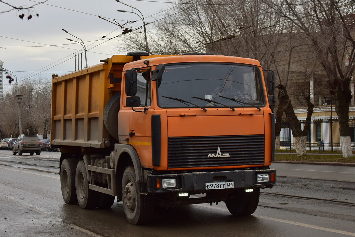 Волгоградская область, № В 978 ТТ 134 — МАЗ-5516X5