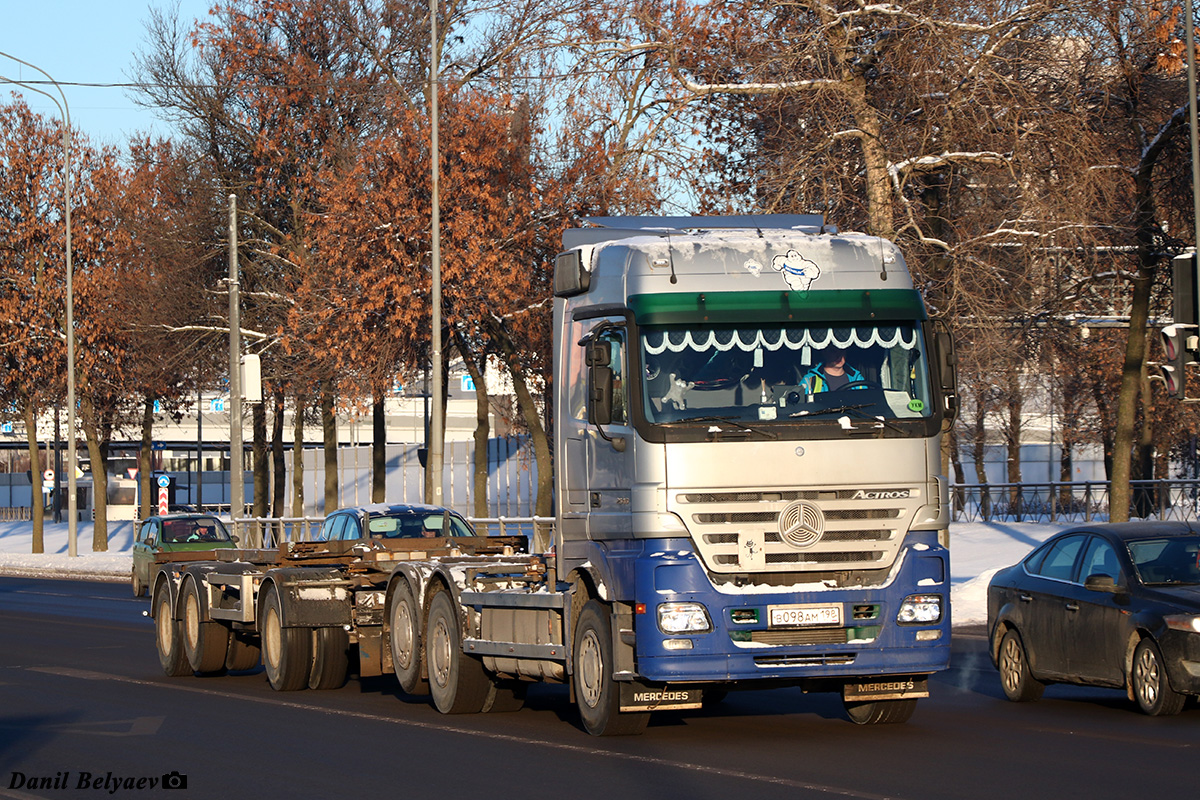 Санкт-Петербург, № В 098 АМ 198 — Mercedes-Benz Actros ('2003) 2546