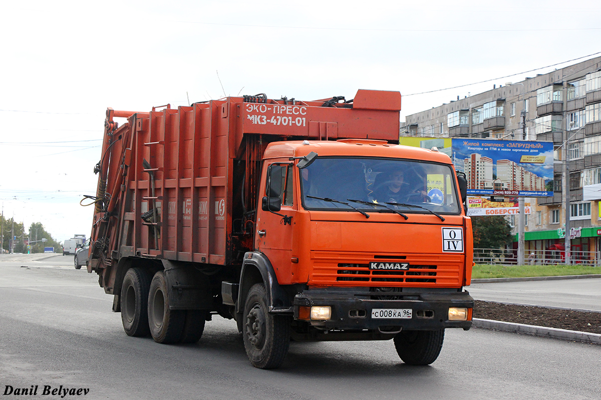 Свердловская область, № С 008 КА 96 — КамАЗ-65115-62