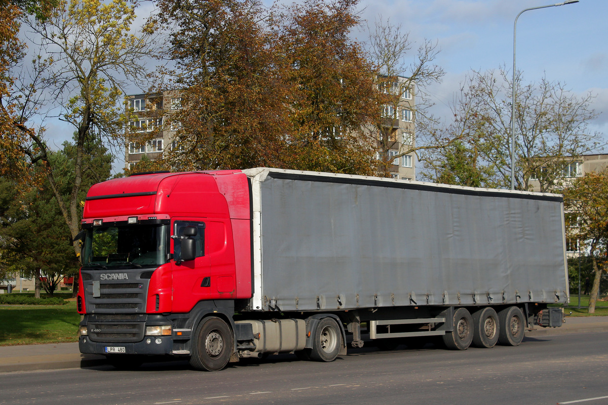 Литва, № LPR 480 — Scania ('2004) R480