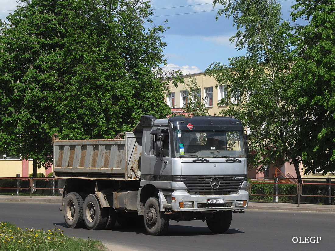 Минская область, № АН 6847-5 — Mercedes-Benz Actros ('1997) 3340