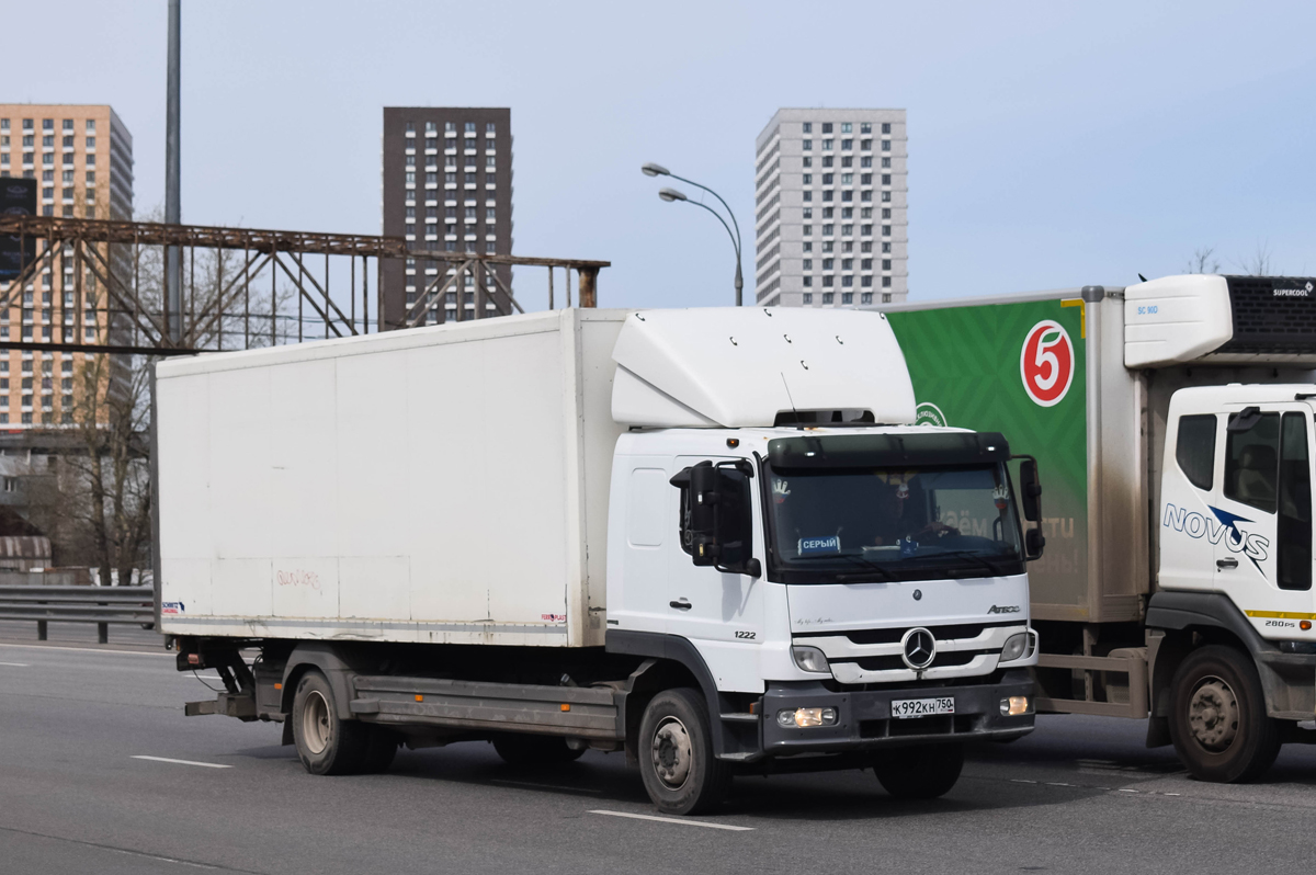 Московская область, № К 992 КН 750 — Mercedes-Benz Atego 1222