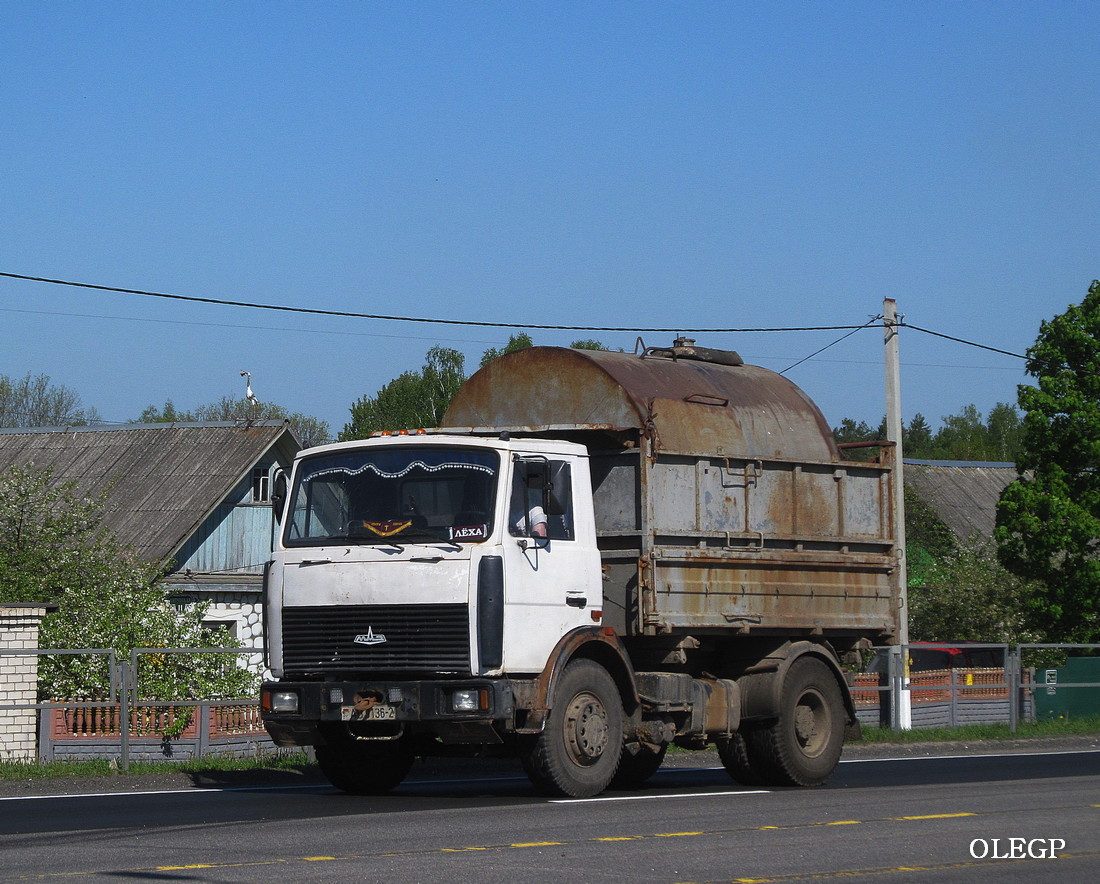 Витебская область, № АВ 9136-2 — МАЗ-5551 (общая модель)